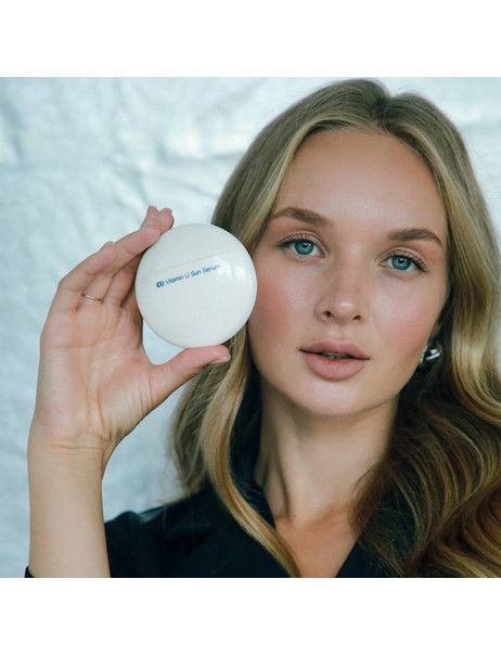 CU Skin Vitamin U Sun Serum SPF 50+ PA++++ Солнцезащитная сыворотка с витамином U и витамином B12