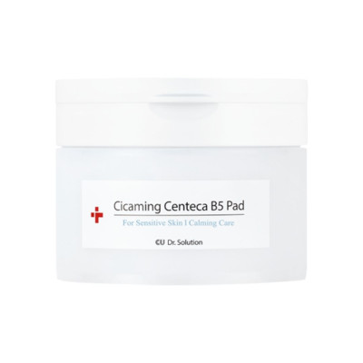 CU Skin Dr. Solution Cicaming Centeca B5 Pad Успокаивающие педы с центеллой и пантенолом