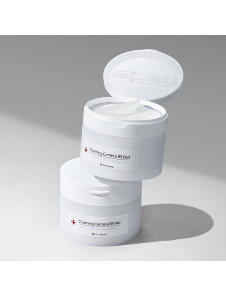 CU Skin Dr. Solution Cicaming Centeca B5 Pad Успокаивающие педы с центеллой и пантенолом