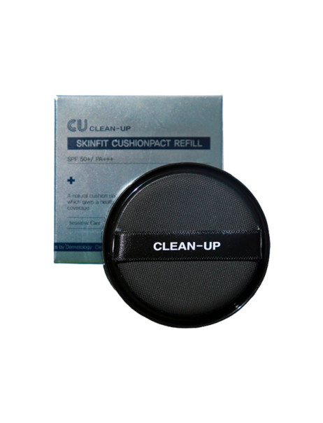 CU Skin Clean-Up Skinfit Cushion Pact Інноваційний кушон зі змінним блоком SPF50+ PA+++