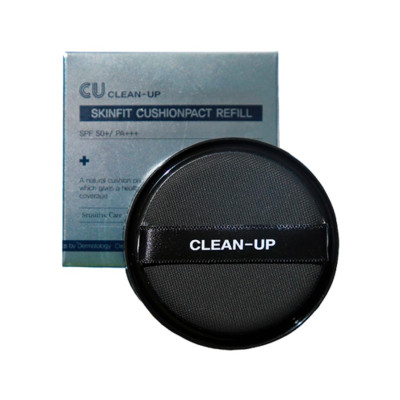 CU Skin Clean-Up Skinfit Cushion Pact Refill Змінний блок до інноваційного кушону SPF50+ PA+++