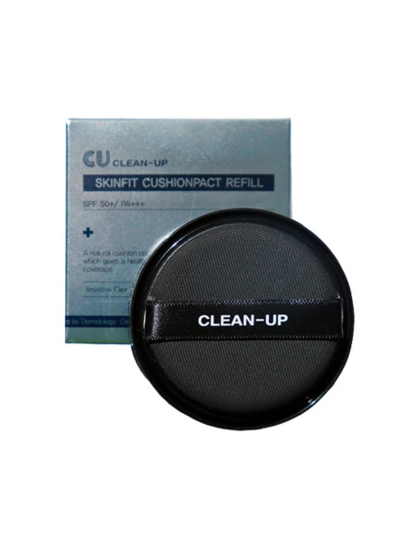 CU Skin Clean-Up Skinfit Cushion Pact Refill Змінний блок до інноваційного кушону SPF50+ PA+++