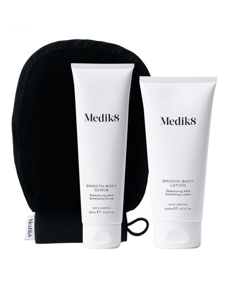 Medik8 Smooth Body Exfoliating Kit Система з АНА-кислотами для сухої та проблемної шкіри
