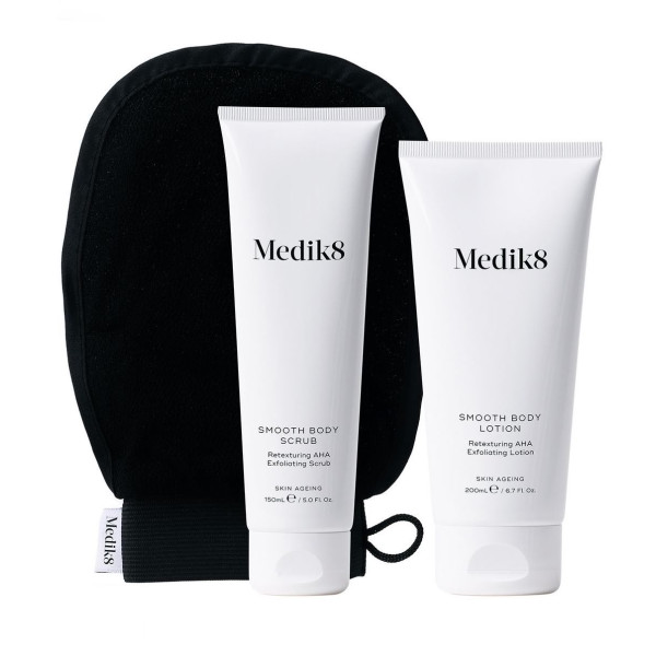 Medik8 Smooth Body Exfoliating Kit Система з АНА-кислотами для сухої та проблемної шкіри