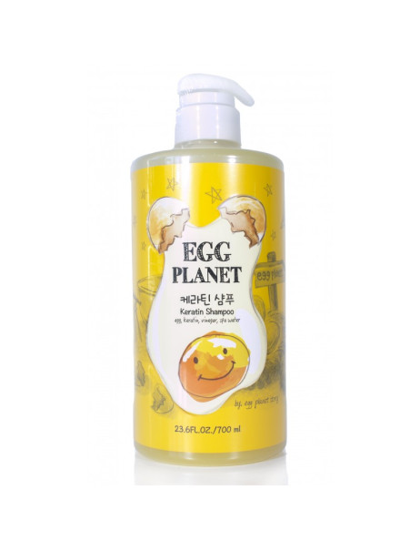 Daeng Gi Meo Ri Egg Planet Keratin Shampoo Восстанавливающий кератиновый шампунь для волос