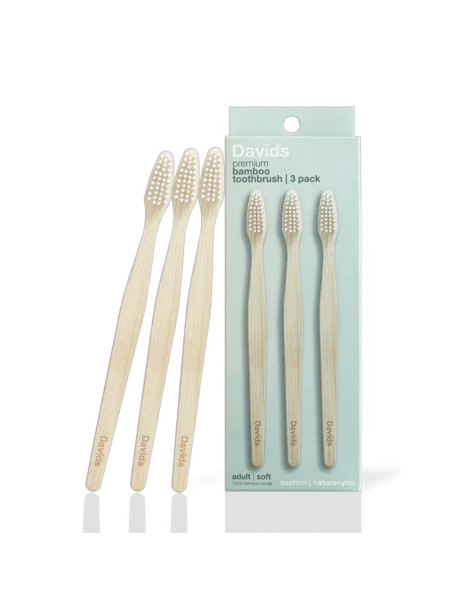 Davids Bamboo Toothbrush Бамбуковая зубная щетка
