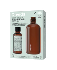 Davids Fresh Breath Mouthwash Ополаскиватель для рта (набор ополаскивателей + бутылка) - Написать отзыв