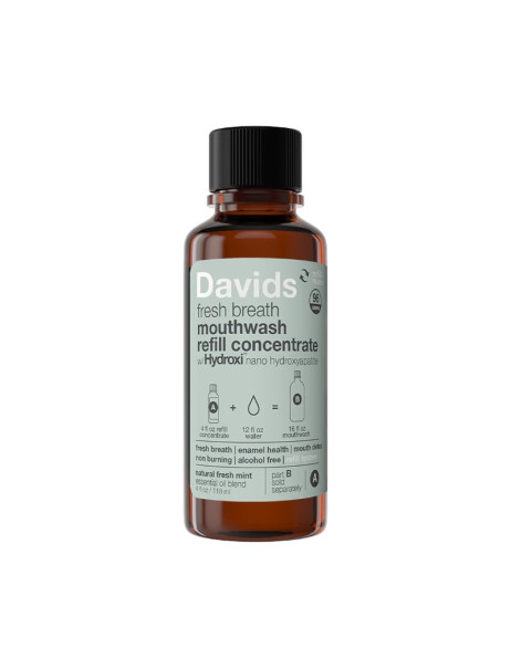 Davids Fresh Breath Mouthwash Refill Ополаскиватель для рта (рефил)