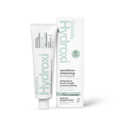 Davids Hydroxi Sensitive + Whitening Зубная паста чувствительная и отбеливающая со вкусом мята перечная