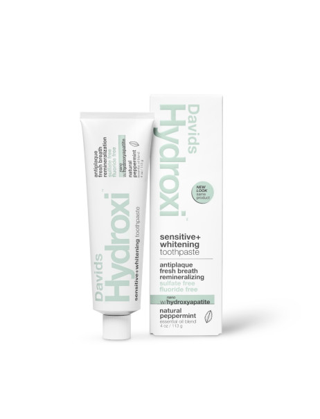 Davids Hydroxi Sensitive + Whitening Зубная паста чувствительная и отбеливающая со вкусом мята перечная