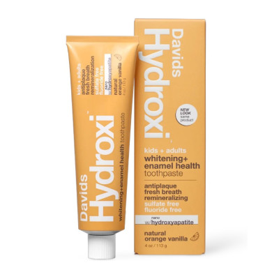 Davids Hydroxi Vanilla & Orange Зубная паста для детей и взрослых со вкусом апельсин-ваниль