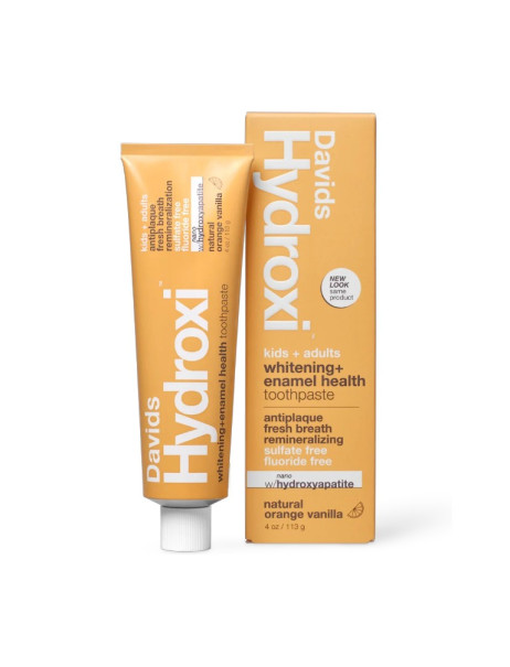 Davids Hydroxi Vanilla & Orange Зубная паста для детей и взрослых со вкусом апельсин-ваниль