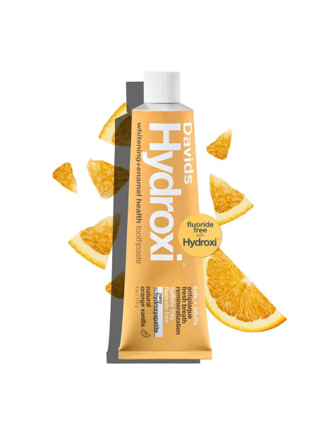 Davids Hydroxi Vanilla & Orange Зубная паста для детей и взрослых со вкусом апельсин-ваниль