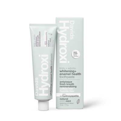 Davids Hydroxi Whitening + Enamel Health Зубна паста для дітей та дорослих зі смаком солодка м'ята