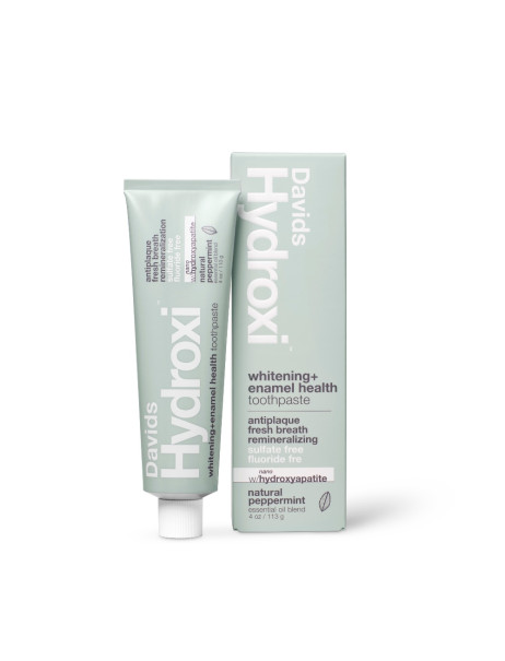 Davids Hydroxi Whitening + Enamel Health Зубная паста для взрослых со вкусом мята перечная