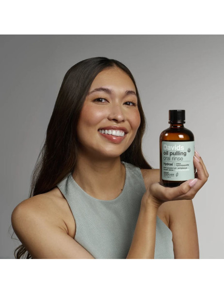 Davids Oral Rinse Oil Pulling Ополаскиватель для рта на основе 100% кокосового масла