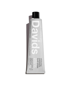 Davids Peppermint Charcoal Зубная паста защита от зубного налета для взрослых со вкусом угля и перечной мяты - Написать отзыв
