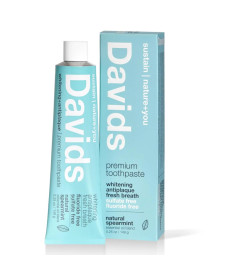 Davids Spearmint Зубная паста защита от зубного налета для взрослых со вкусом мяты - Написать отзыв