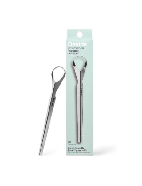 Davids Tongue Scraper Профессиональный скребок для языка