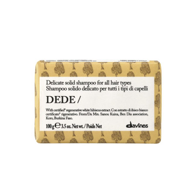 Davines DEDE Shampoo Bar Делікатний твердий шампунь для щоденного використання