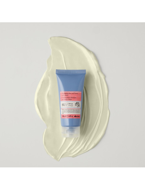 Davines SU Hydrating SPF 50 Face & Body Sun Cream Зволожувальний сонцезахисний крем для обличчя та тіла