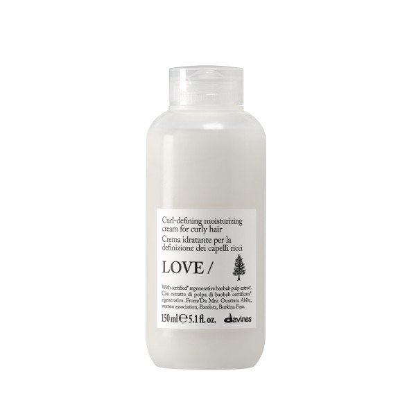 Davines LOVE Curl Cream Hезмивний крем для контролю і надання еластичності та форми локонам