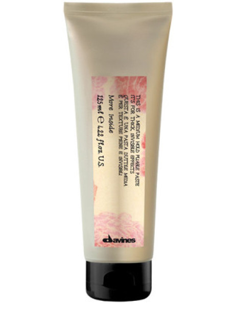 Davines More Inside Medium Hold Pliable Paste Пластичная паста для объемного невидимого стайлинга