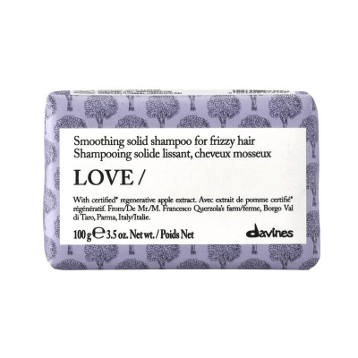 Davines LOVE Shampoo Bar Твердий шампунь для вирівнювання жорсткого та хвилястого волосся