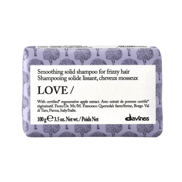 Davines LOVE Shampoo Bar Твердий шампунь для вирівнювання жорсткого та хвилястого волосся