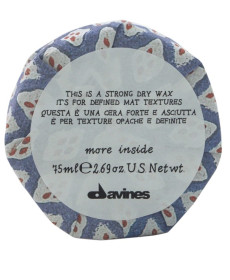 Davines More Inside Strong Dry Wax Сухой воск для текстурных матовых акцентов - Написать отзыв