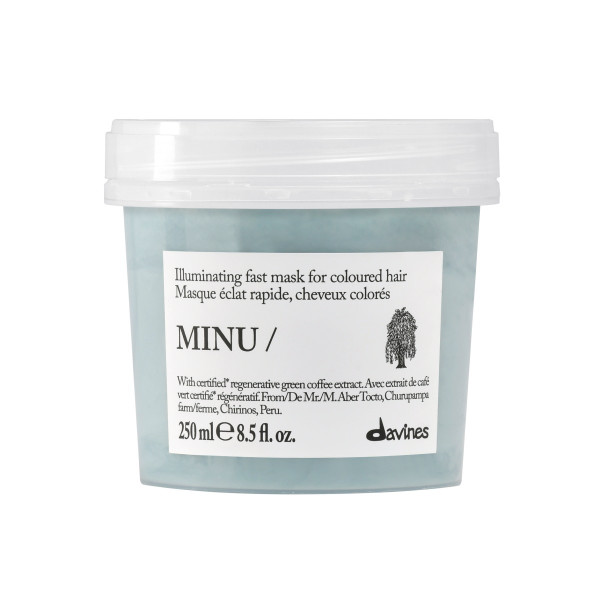 Davines MINU Hair Mask Відновлювальна маска для блиску та збереження кольору фарбованого волосся