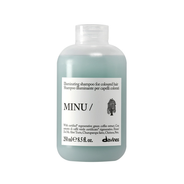 Davines MINU Shampoo Шампунь для блиску та збереження кольору фарбованого волосся