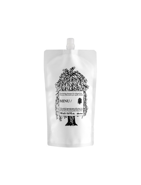Davines MINU Shampoo Refill Шампунь для блиску та збереження кольору фарбованого волосся (рефіл)