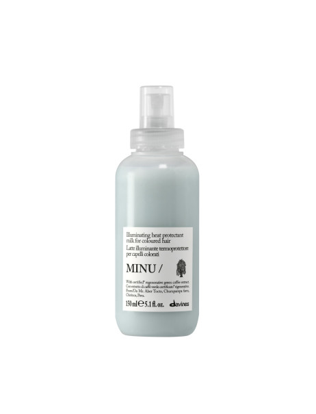 Davines MINU Milk Термозахисне молочко для блиску та збереження кольору фарбованого волосся