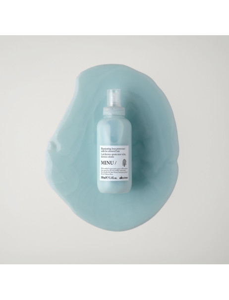 Davines MINU Milk Термозахисне молочко для блиску та збереження кольору фарбованого волосся