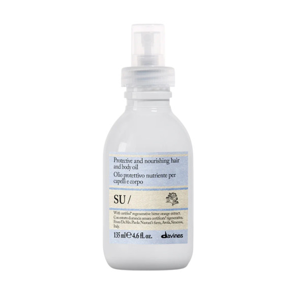 Davines SU Hair & Body Oil Живильна захисна олія для волосся і тіла після сонця