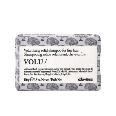 Davines VOLU Shampoo Bar Твердий шампунь для надання об'єму тонкому та ослабленому волоссю