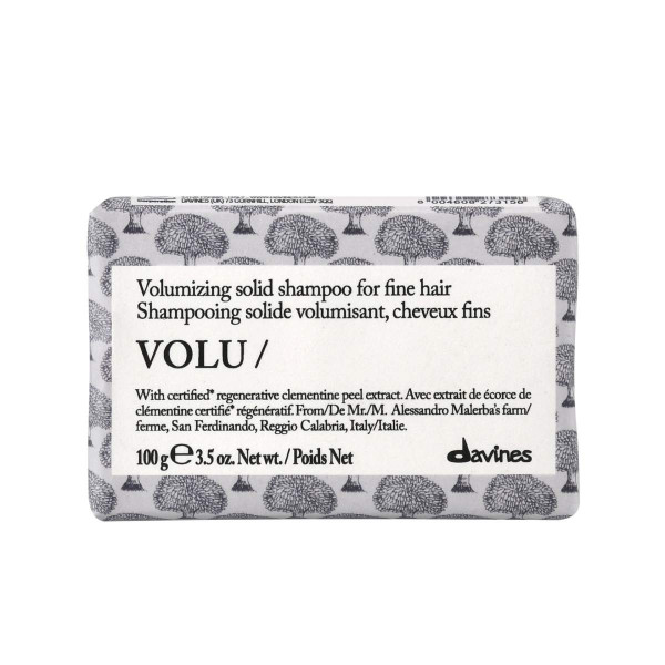 Davines VOLU Shampoo Bar Твердий шампунь для надання об'єму тонкому та ослабленому волоссю