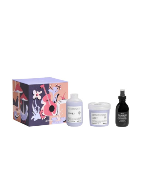 Davines Love Smooth Kit Подарунковий набір для розгладження неслухняного волосся