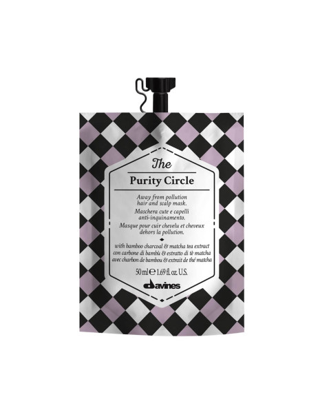 Davines The Purity Circle Детоксифікуюча маска для волосся та шкіри голови