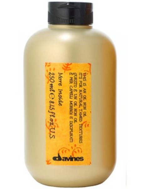 Davines More Inside Oil Non Oil Масло без масла для природних слухняних укладок