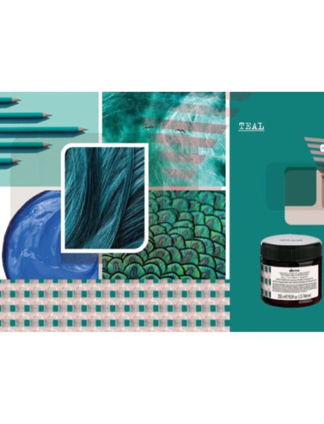 Davines Alchemic Creative Teal Кондиціонер з прямими пігментами для підсилення кольору волосся Бірюзовий
