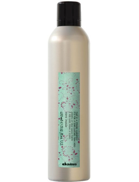 Davines More Inside Strong Hold Hairspray Лак сильной фиксации для длительной стойкости укладки