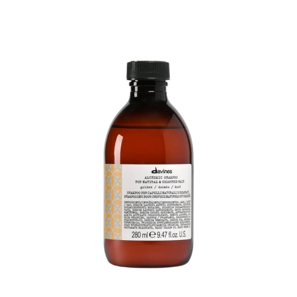 Davines Alchemic Shampoo Golden Шампунь з прямими пігментами для підсилення кольору волосся Золотий