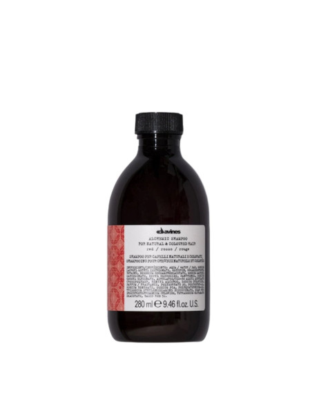 Davines Alchemic Shampoo Red Шампунь з прямими пігментами для підсилення кольору волосся Червоний