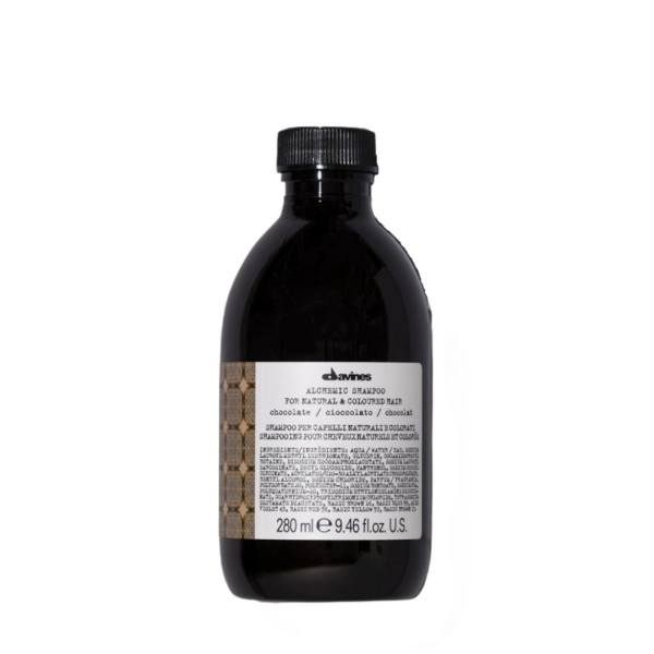 Davines Alchemic Shampoo Chocolate Шампунь з прямими пігментами для підсилення кольору волосся Шоколад