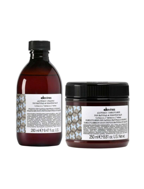 Davines Alchemic Shampoo Tobacco Шампунь з прямими пігментами для підсилення кольору волосся Тютюновий