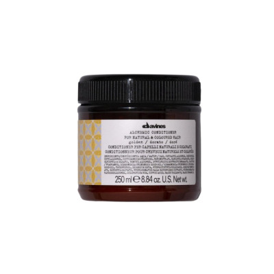 Davines Alchemic Conditioner Golden Кондицiонер з прямими пігментами для підсилення кольору волосся Золотий