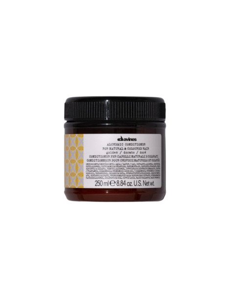 Davines Alchemic Conditioner Golden Кондицiонер з прямими пігментами для підсилення кольору волосся Золотий