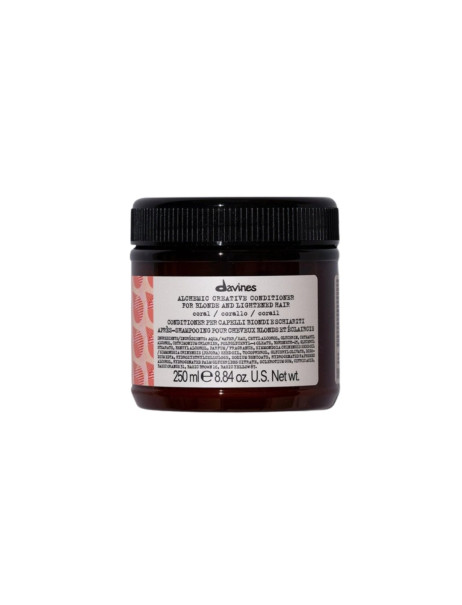Davines Alchemic Creative Coral Кондиціонер з прямими пігментами для підсилення кольору волосся Кораловий